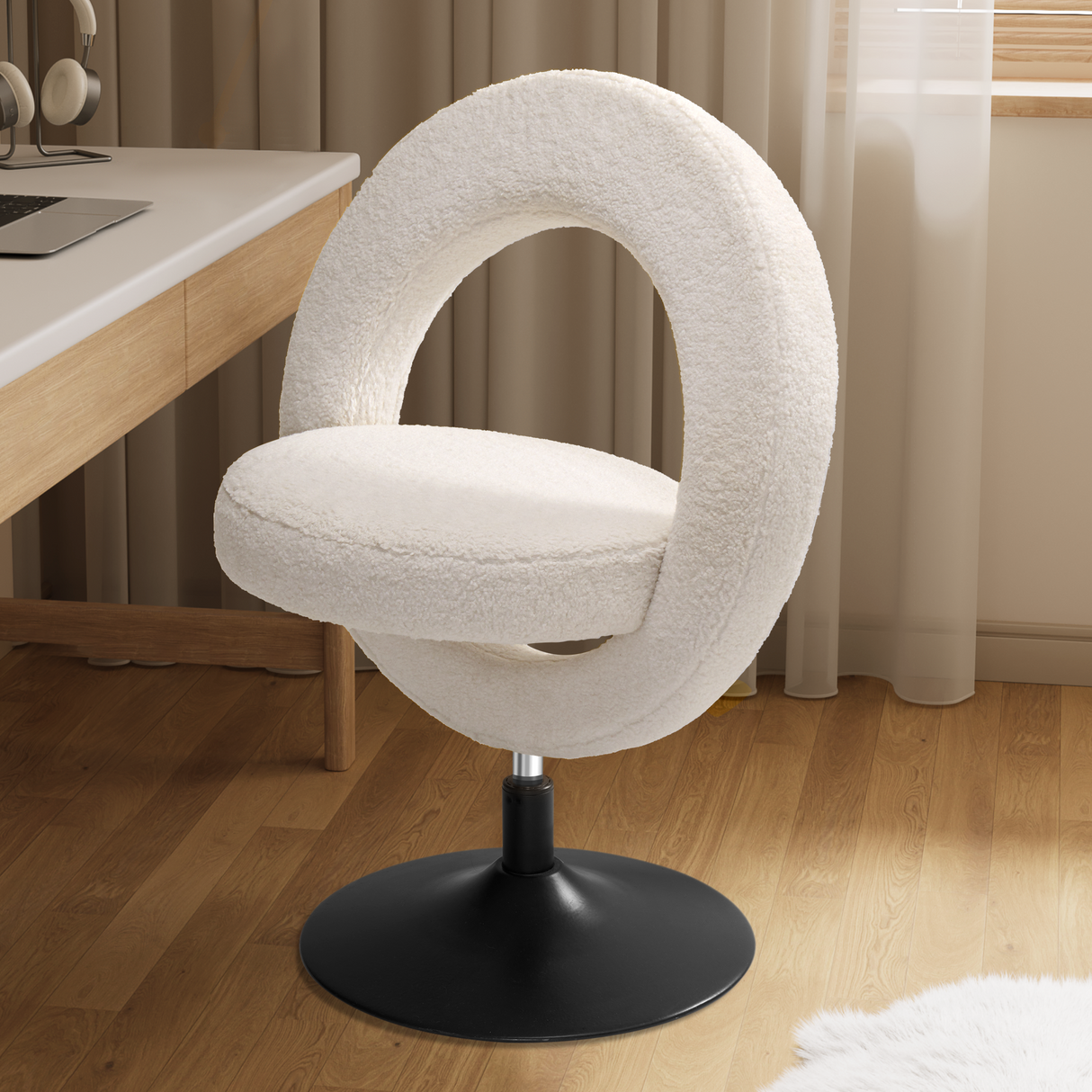 K01 Armless Swivel Chair