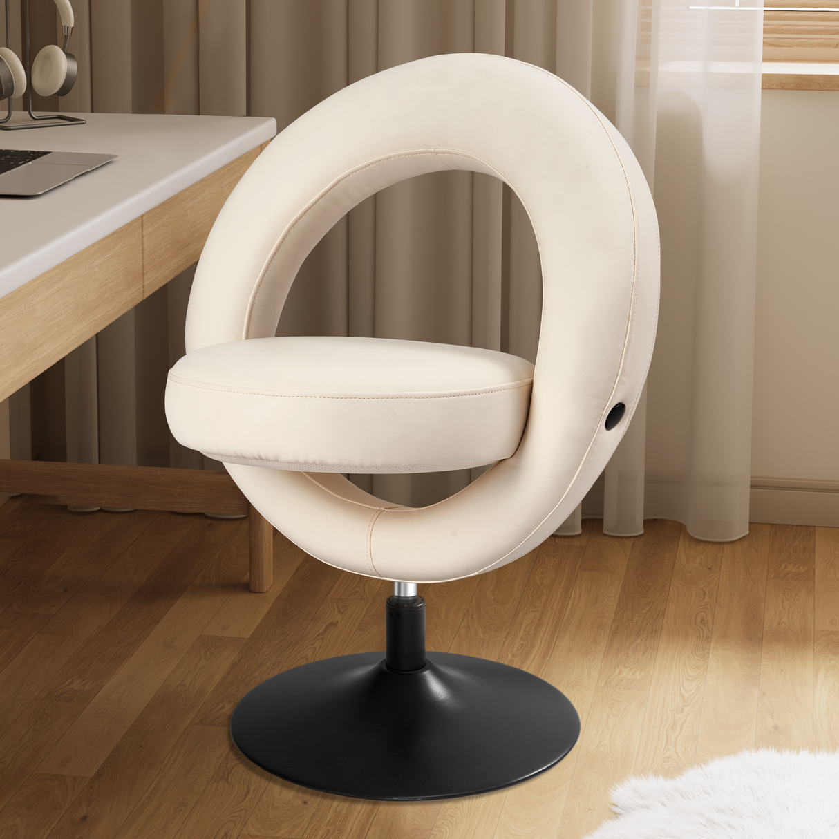 K01 Armless Swivel Chair