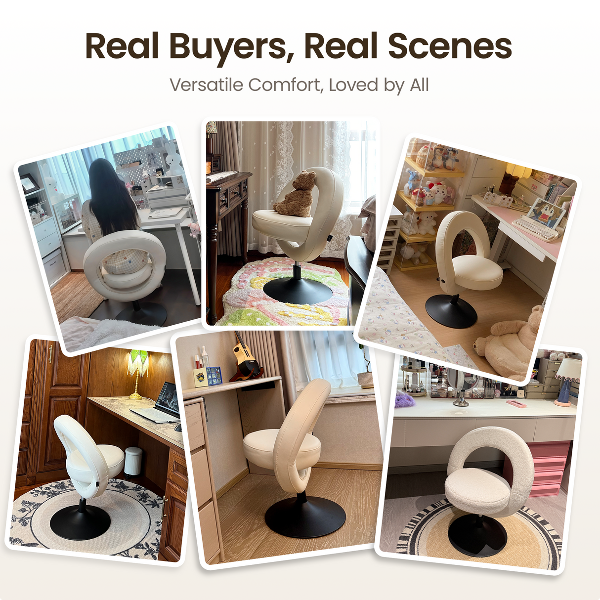 K01 Armless Swivel Chair