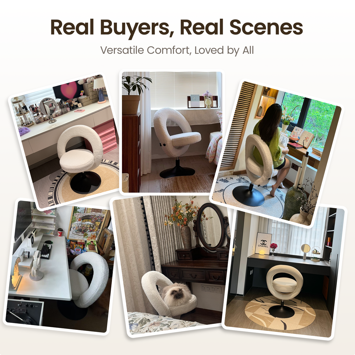 K01 Armless Swivel Chair