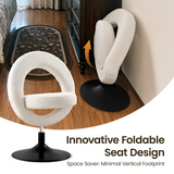 K01 Armless Swivel Chair